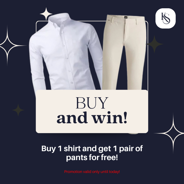 FREE BREATHABLE DRESS PANTS + BREATHABLE DRESS SHIRT